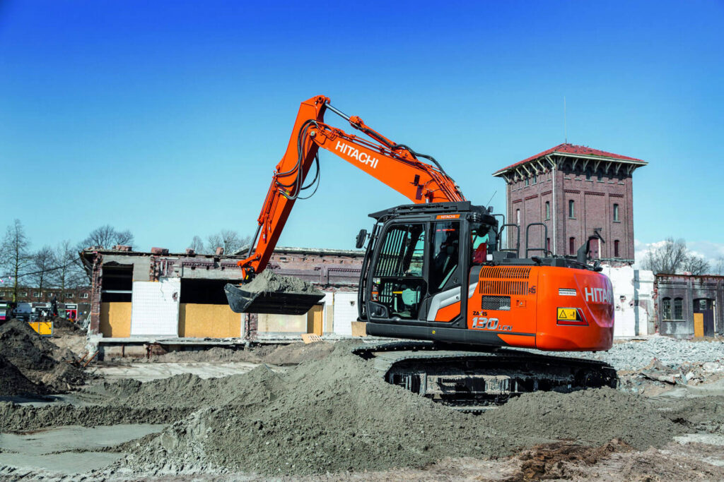 Hitachi ZX130-7 for Hire from Fox Plant Hire