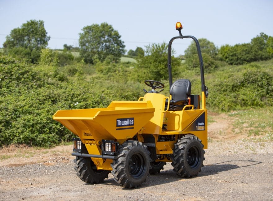 Terex HD1000 – 1 Ton Wheeled Dumper for hire from Fox Plat Hire