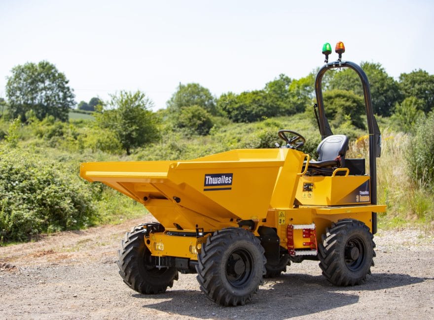 Thwaites 3 Ton Swivel for Hire from Fox Planthire