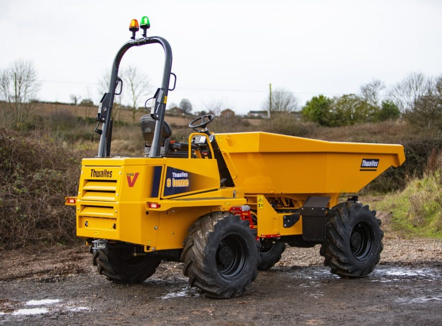 Thwaites 6 Ton Swivel for Hire at Fox Plant Hire